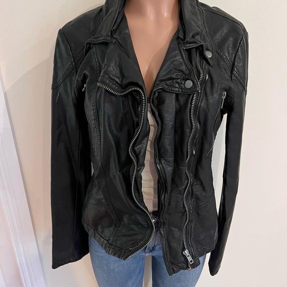 FREE PEOPLE motorcycle jacket - Picture 1 of 15